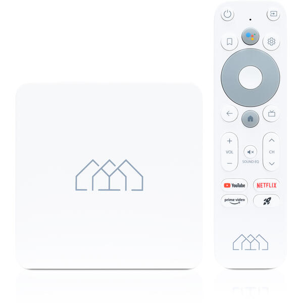 Homatics Box R Lite inkl. Erstinstallation 4k ORF Servus TV HD kostenlos Simpli Free Joyn Streaming Box Android 11 TV Dolby Chromecast