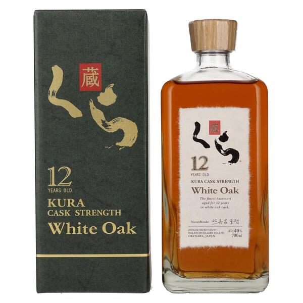 Kura Kura 12 Years Old in 0,7l White Whisky Geschenkbox Malt Vol. 40% Single Oak
