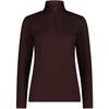 CMP Damen Second-Layer Stretch Softech Skipulli mit Dry Function rot, 38