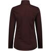 CMP Damen Second-Layer Stretch Softech Skipulli mit Dry Function rot, 38
