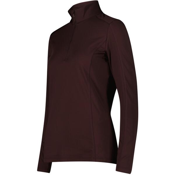 CMP Damen Second-Layer Stretch Softech Skipulli mit Dry Function rot, 38