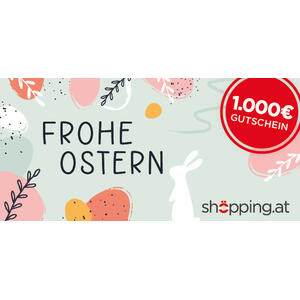 1000€ Gutschein "FROHE OSTERN" (gedruckt)
