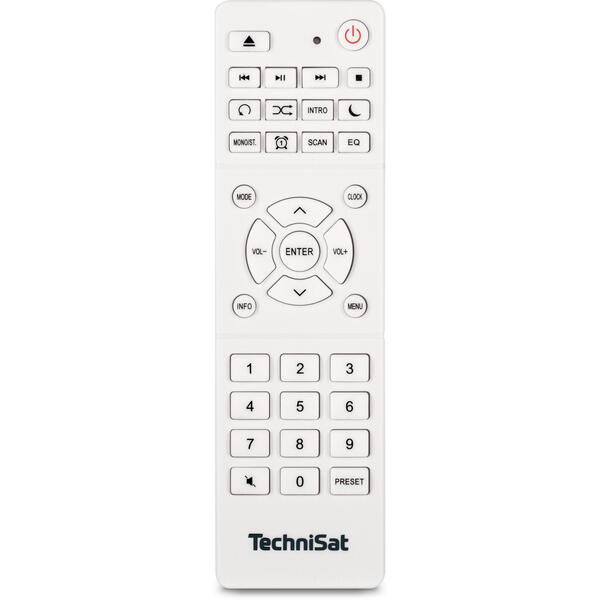 370 DigitRadio weiß TechniSat TECHNISAT CD DAB+, BT UKW, Bluetooth 0001/3948